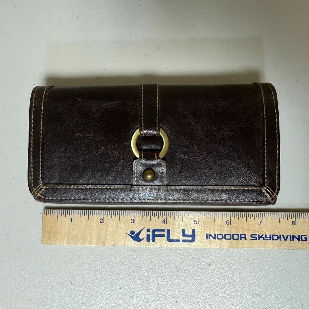 Source Unknown brown leather